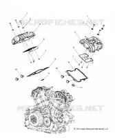 ENGINE, VENTILDECKELS