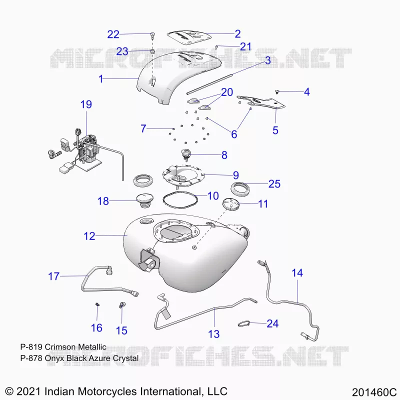 KRAFTSTOFFSYSTEM, FUEL TANK ASM.