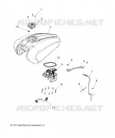 KRAFTSTOFFSYSTEM, FUEL TANK ASM.