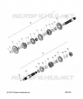 ANTRIEB, INPUT/OUTPUT SHAFT ASM.