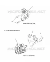 BARKE SATTELSS, FRONT AND REAR