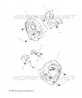 MOTORSEITE COVERS, IGN./THERMOSTAT