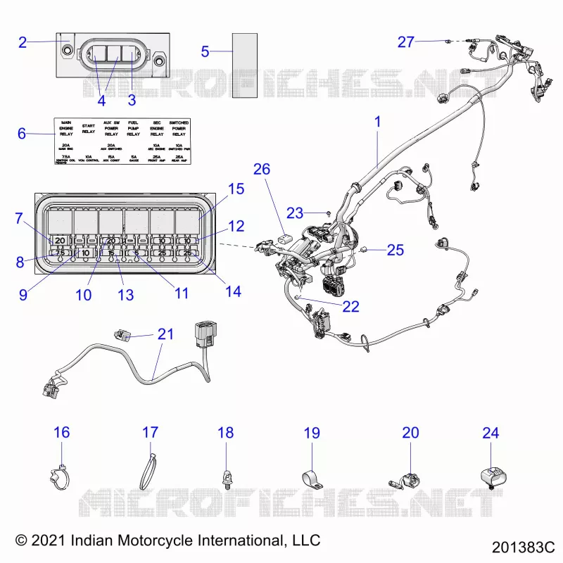 ELEKTRIC, WIRE HARNESS