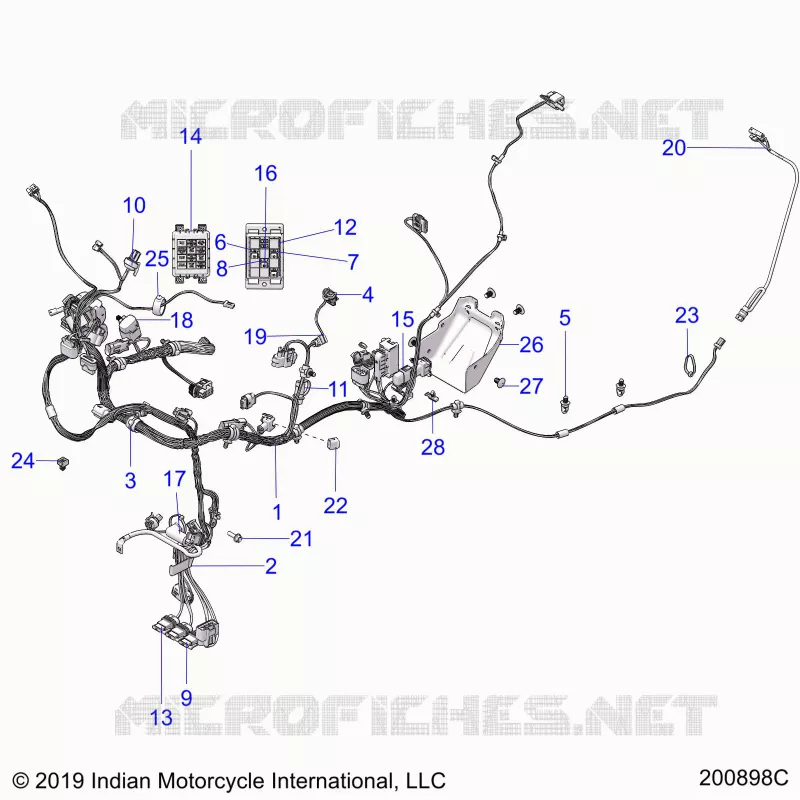 ELEKTRIC, WIRE HARNESS
