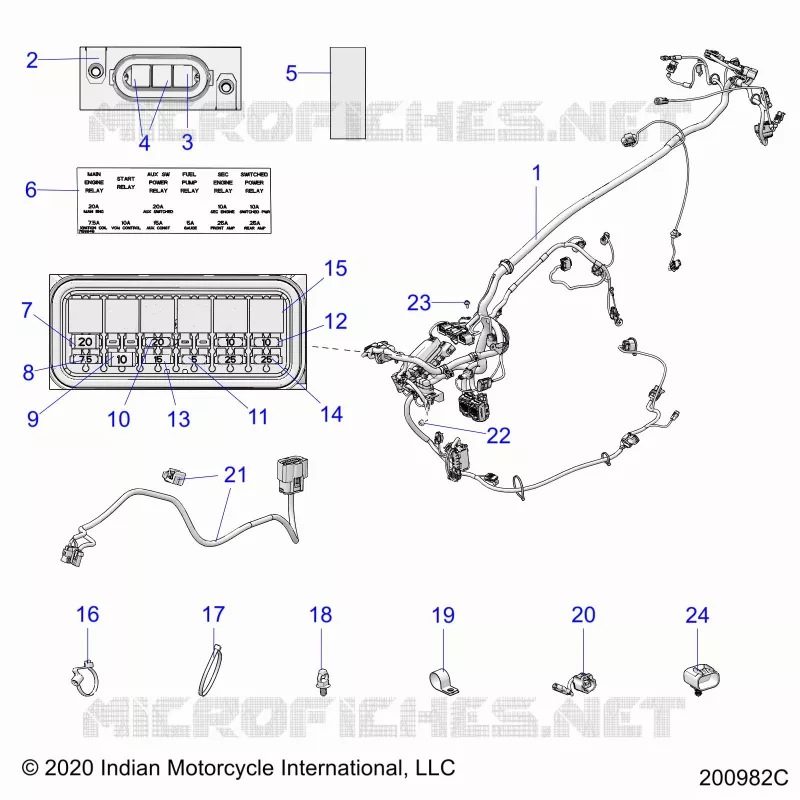 ELEKTRIC, WIRE HARNESS