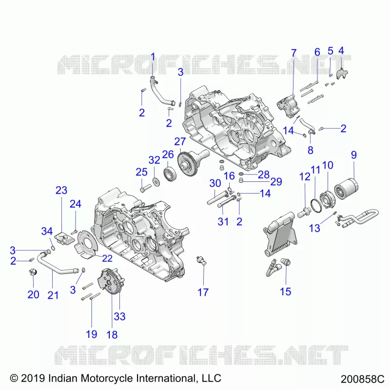 MOTOR, OIL SYSTEM