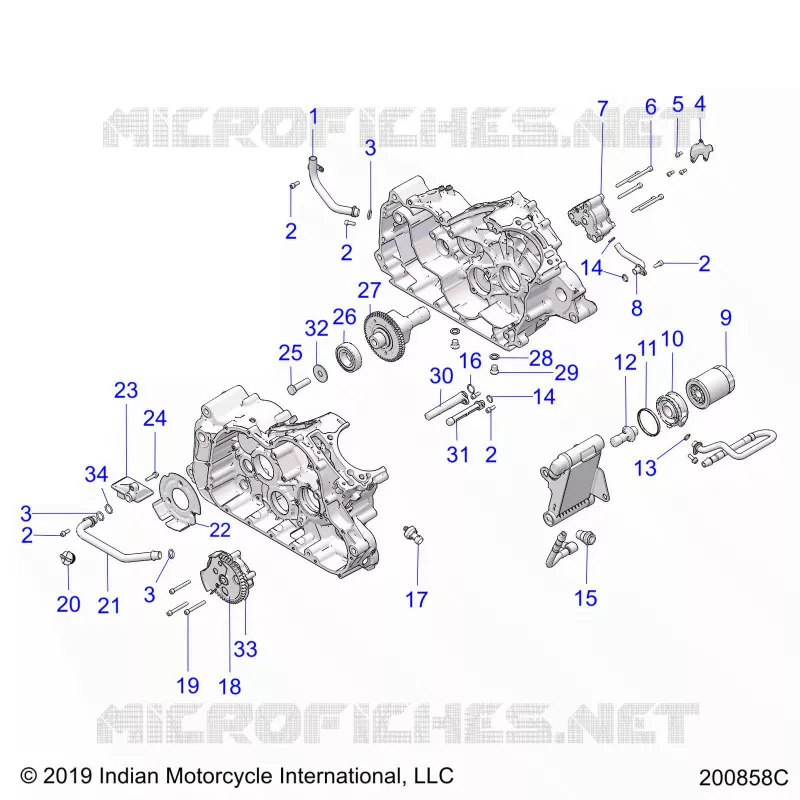 MOTOR, OIL SYSTEM