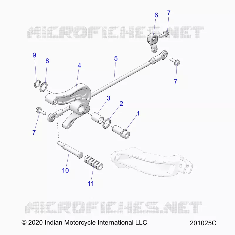ANTRIEB, SHIFT PEDAL AND LINKAGE