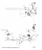 HINTERBREMSE ASM., W/ABS