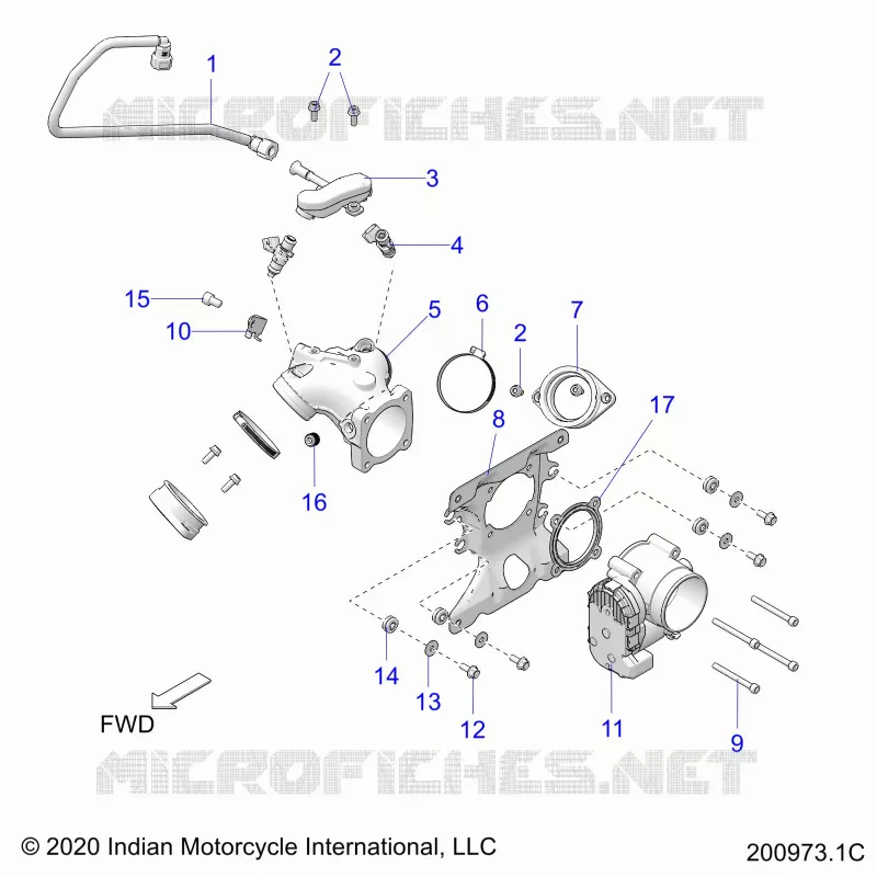 KRAFTSTOFFSYSTEM, FUEL CLAM SHELL/THROTTLE BODY