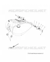 FUEL SYSTEM, FUEL TANK MOUNTING - N15CCC/CCV ALL OPTIONS (49INDIANFUELMTG14)