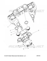 FAIRING ASM, INSTRUMENT PANEL MNTG.