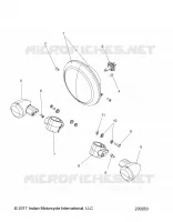 ELEKTRIC, HEADLIGHT AND FRONT TURN SIGNALS