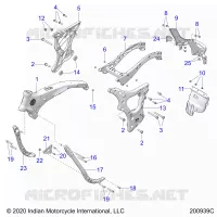 CHASSIS, RAHMEN ASM.
