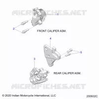BRAKES, BREMSZANGE VORNE AND REAR