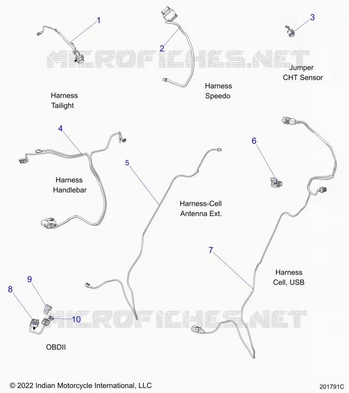 ELEKTRIC, HARNESS/JUMPERS
