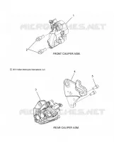 BARKE SATTELSS, FRONT AND REAR