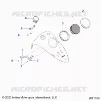 ELEKTRIC, INSTRUMENT CLUSTER