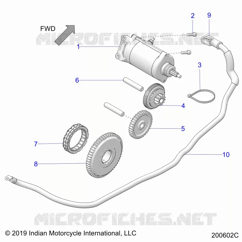 ANLASSER MOTOR