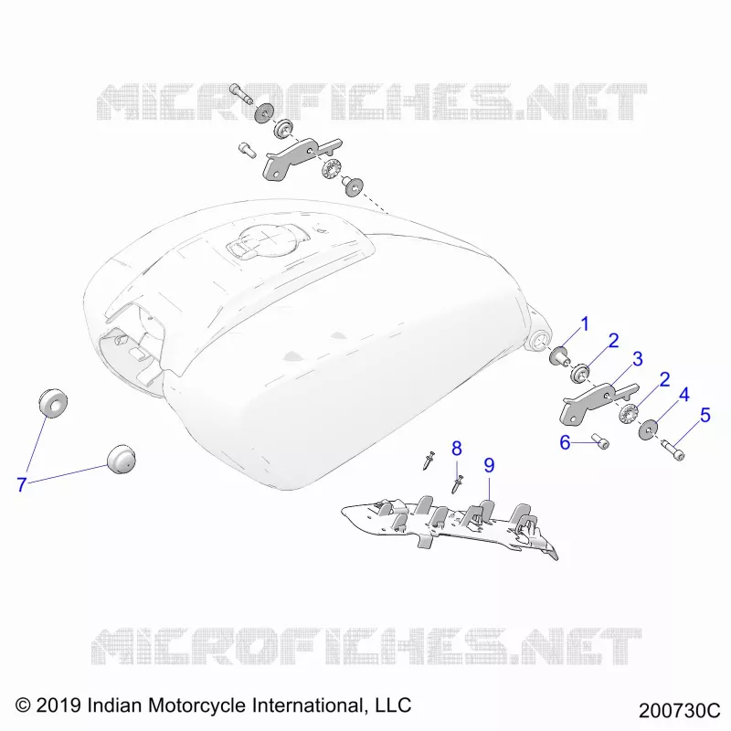 KRAFTSTOFFSYSTEM, FUEL TANK MOUNTING