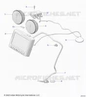 ELEKTRIC, INSTRUMENT CLUSTER