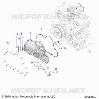 ENGINE, PRIMARY & CLUTCH COVER